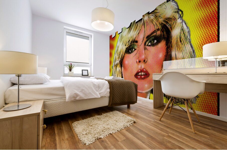 Blondie 14 Mural print