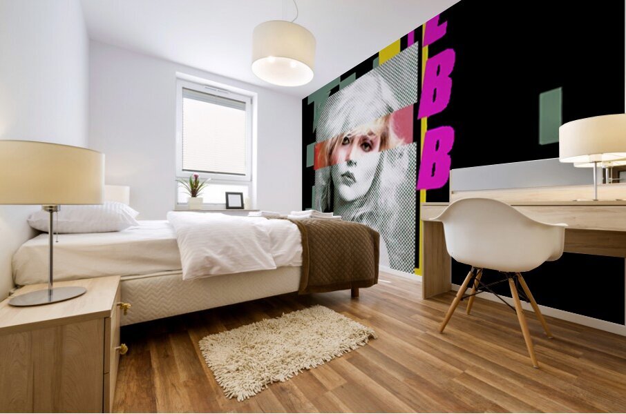 Blondie 21 Mural print