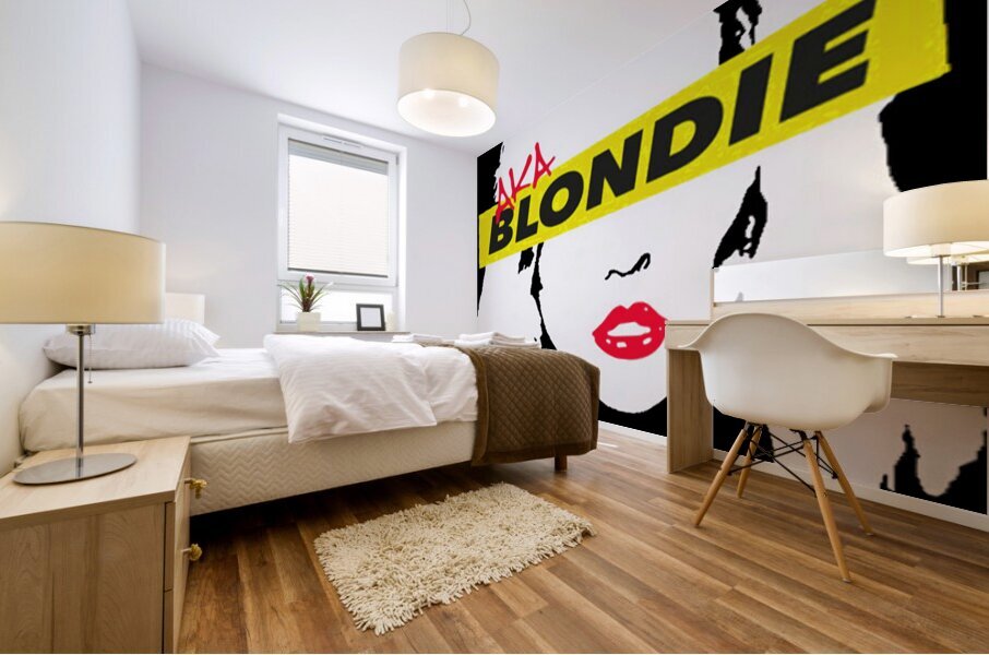 Blondie 34 Mural print