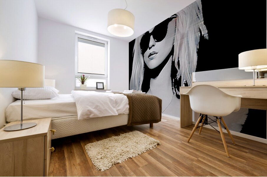 Blondie 45 Mural print