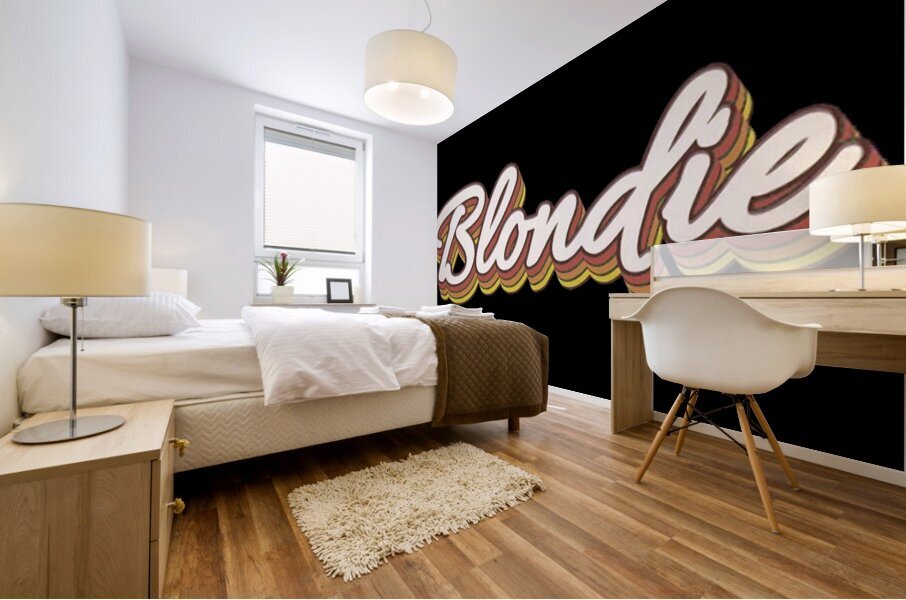Blondie 55 Mural print