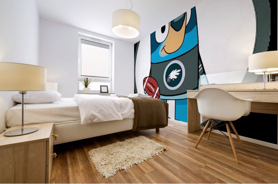 Bluey 9 Mural print