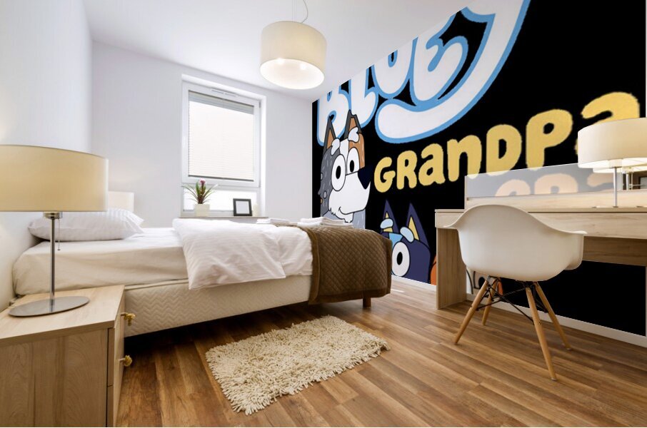 Bluey 11 Mural print