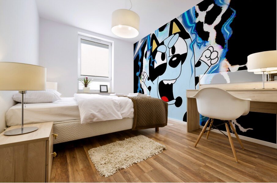 Bluey 13 Mural print
