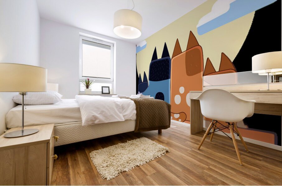 Bluey 14 Mural print