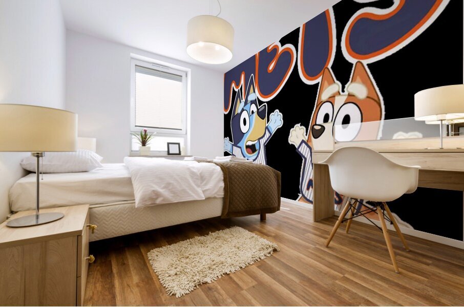 Bluey 15 Mural print