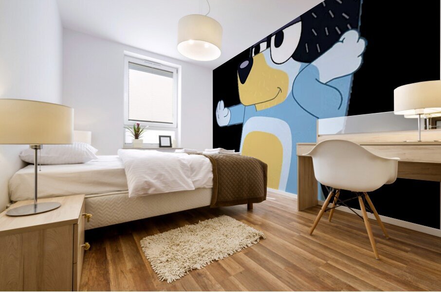 Bluey 17 Mural print