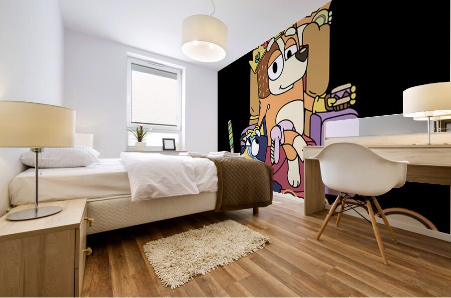 Bluey 19 Mural print