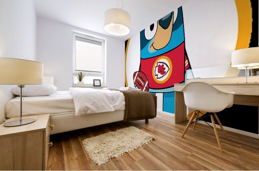 Bluey 20 Mural print