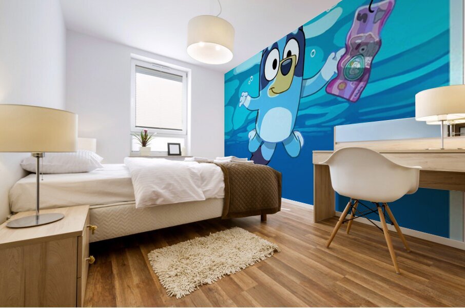 Bluey 22 Mural print