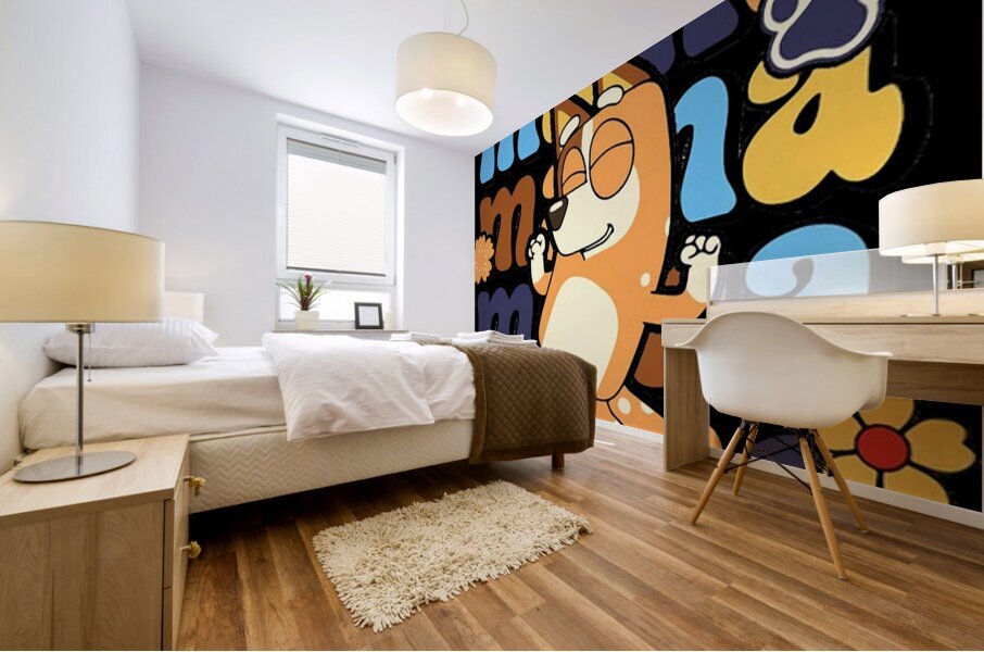 Bluey 26 Mural print