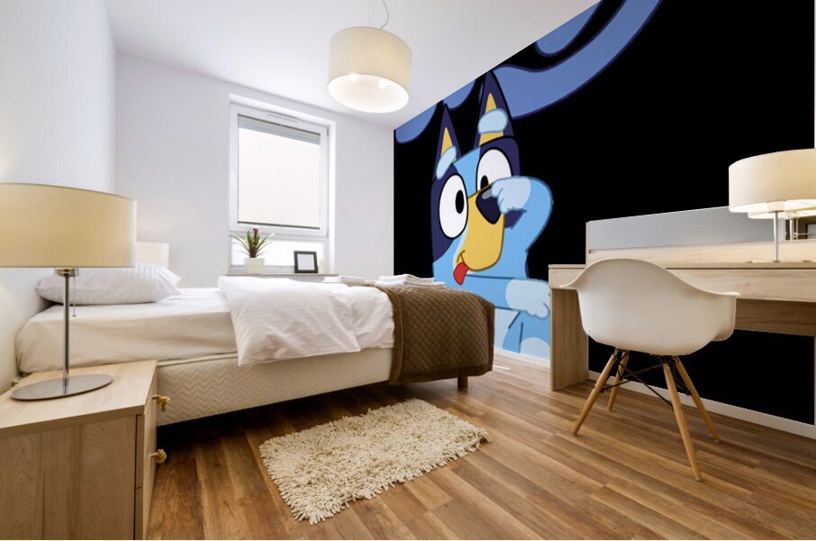 Bluey 30 Mural print