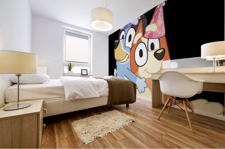 Bluey 31 Mural print