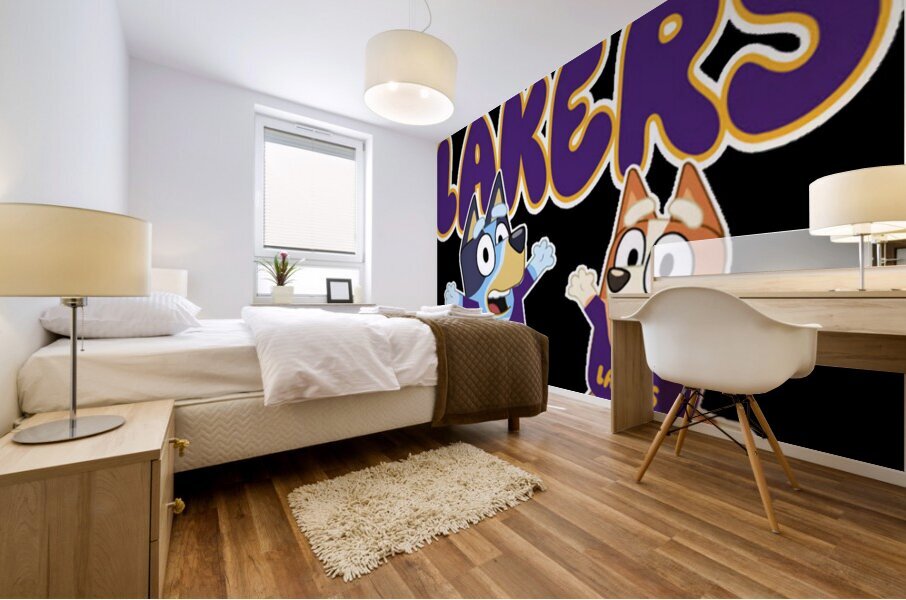 Bluey 32 Mural print