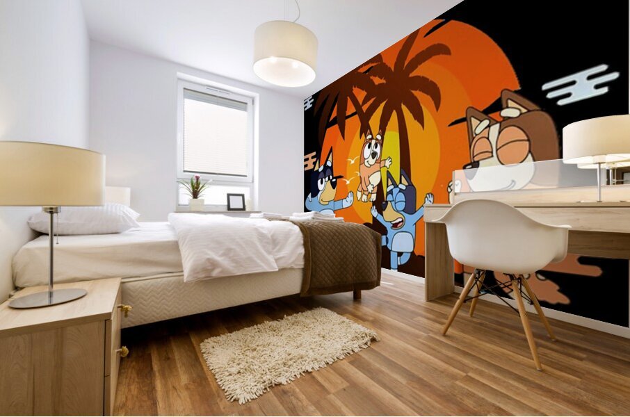 Bluey 34 Mural print