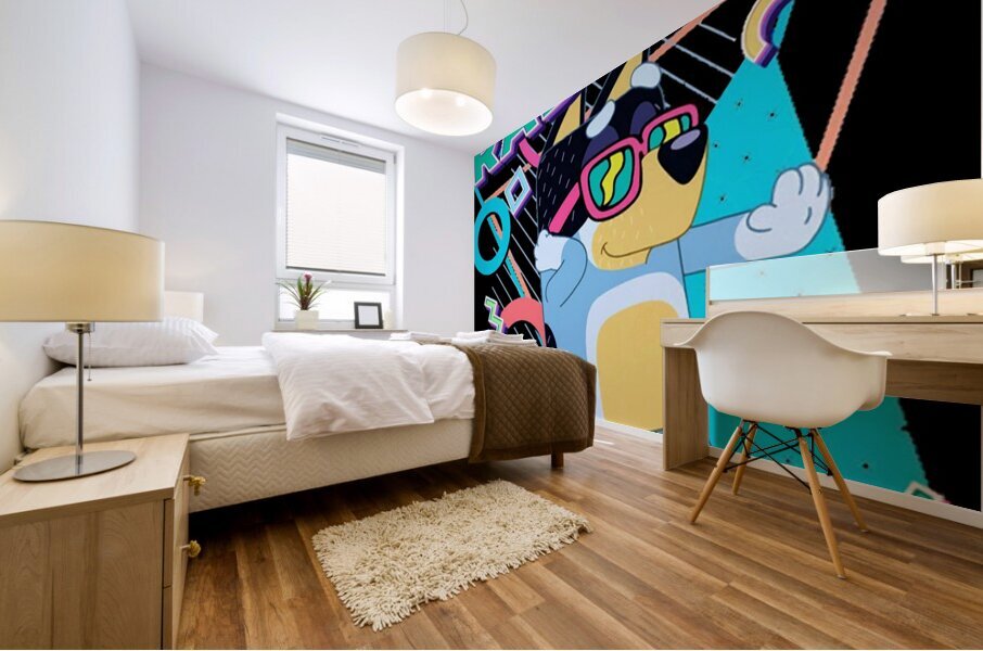 Bluey 37 Mural print