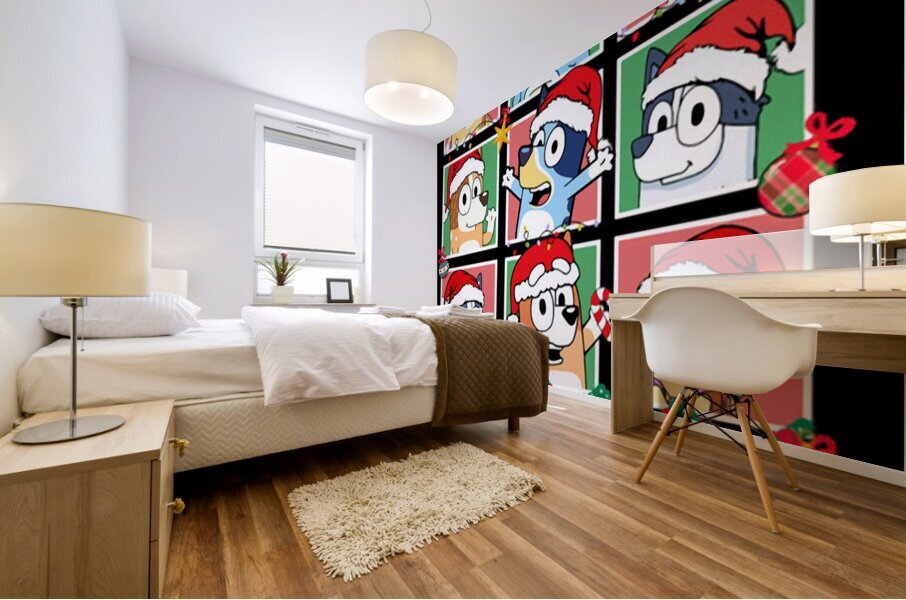 Bluey 41 Mural print