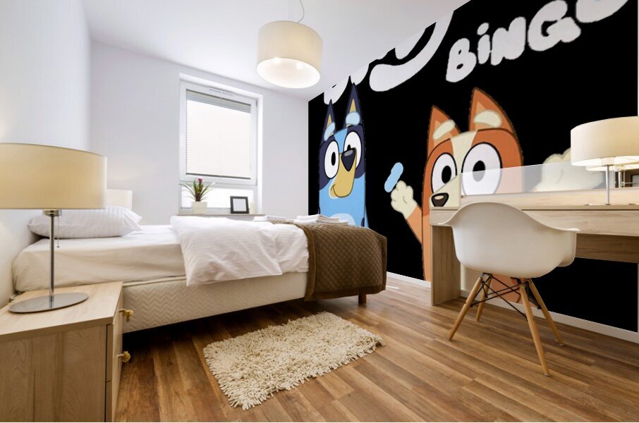 Bluey 42 Mural print