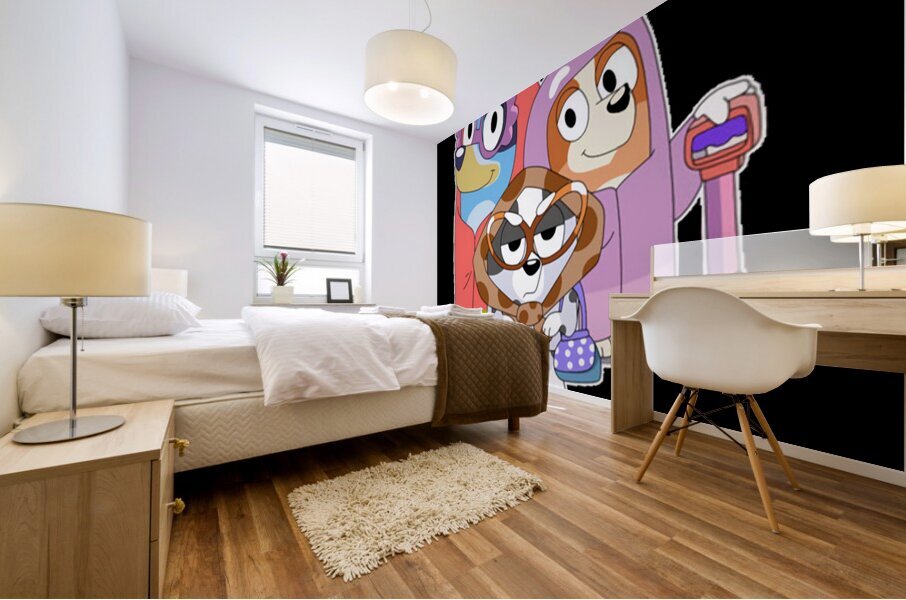 Bluey 43 Mural print