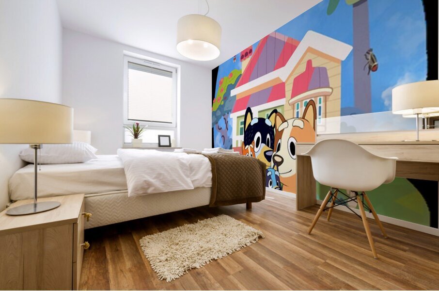 Bluey 49 Mural print