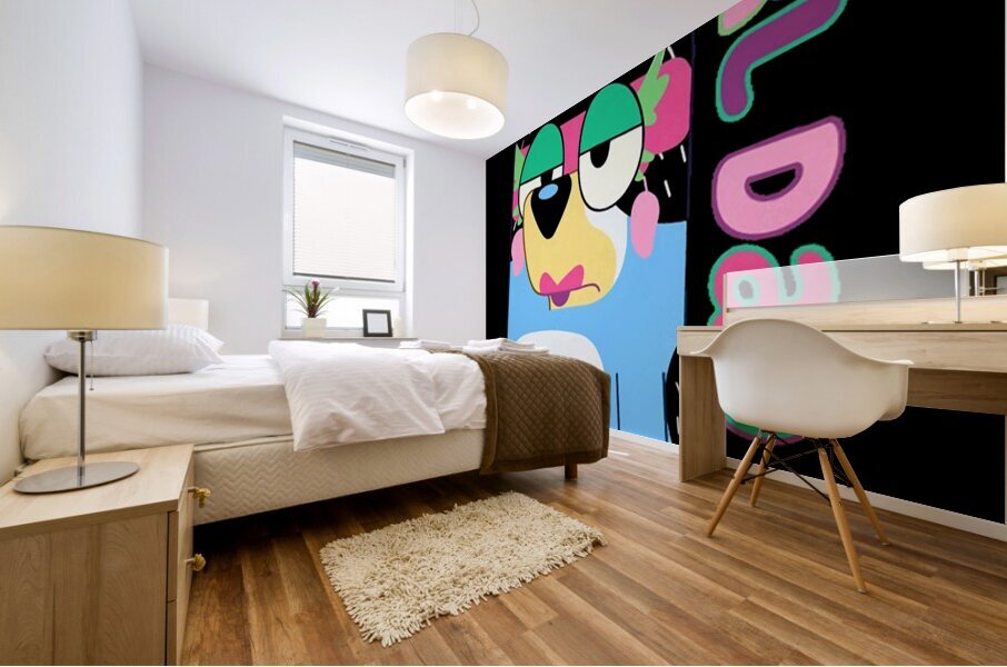Bluey 53 Mural print
