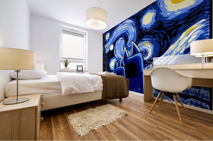 Bluey 54 Mural print