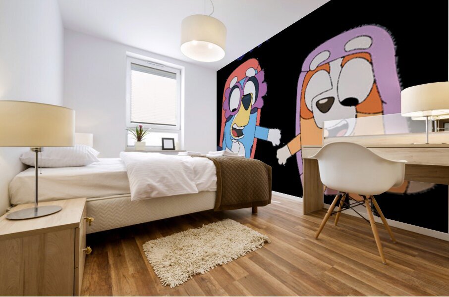 Bluey 57 Mural print
