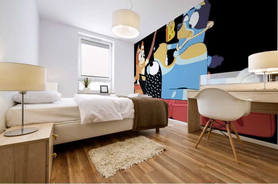Bluey 61 Mural print