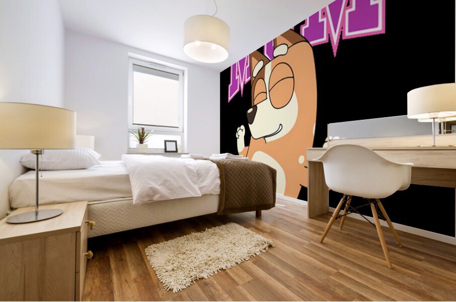 Bluey 63 Mural print