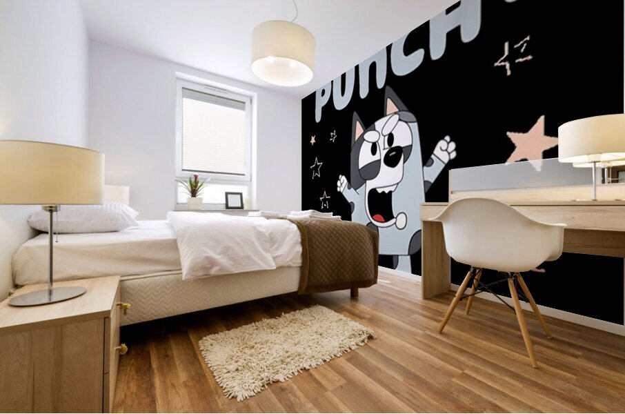 Bluey 7 Mural print