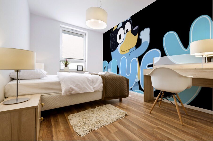 Bluey 14 Mural print