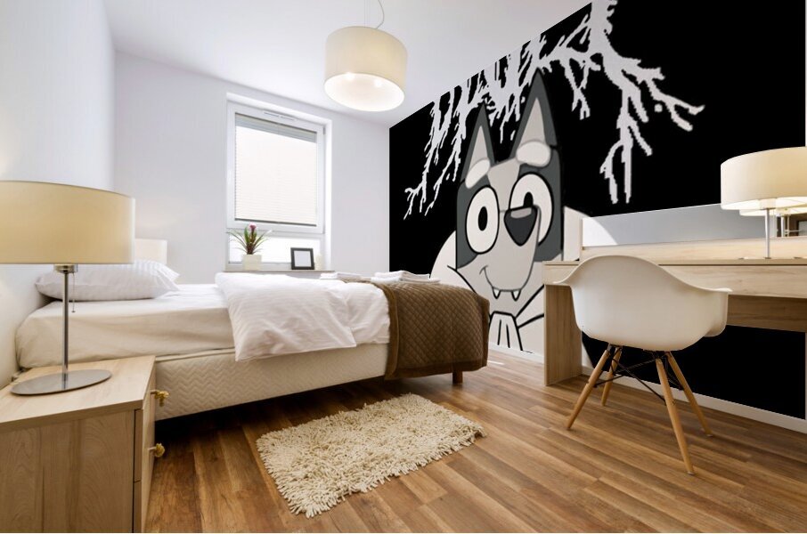 Bluey 16 Mural print