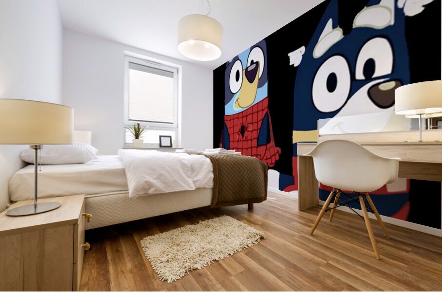 Bluey 17 Mural print