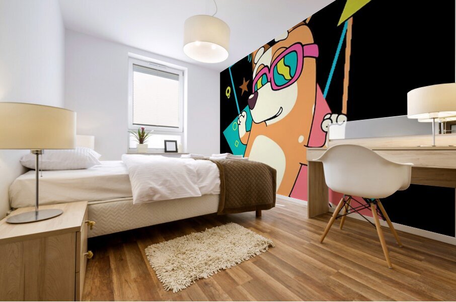 Bluey 19 Mural print