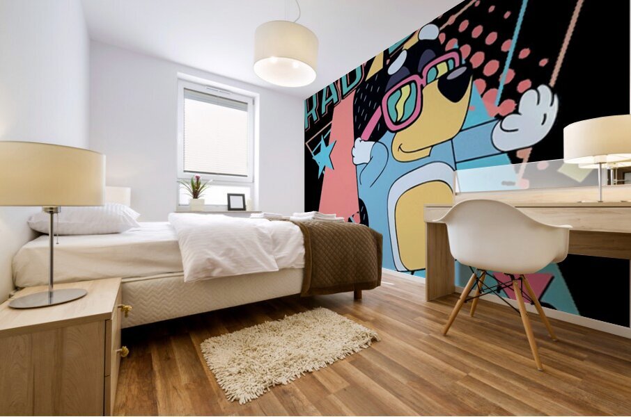 Bluey 20 Mural print