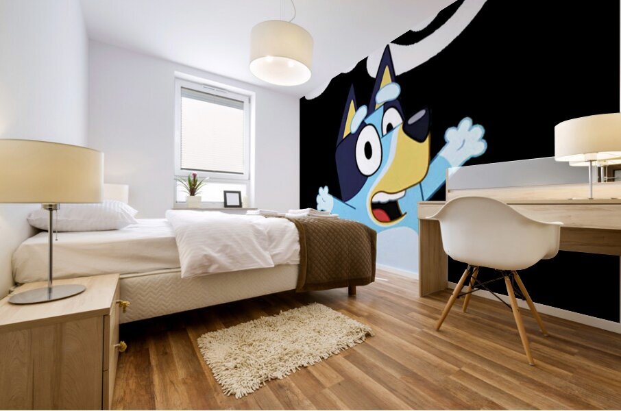 Bluey 21 Mural print
