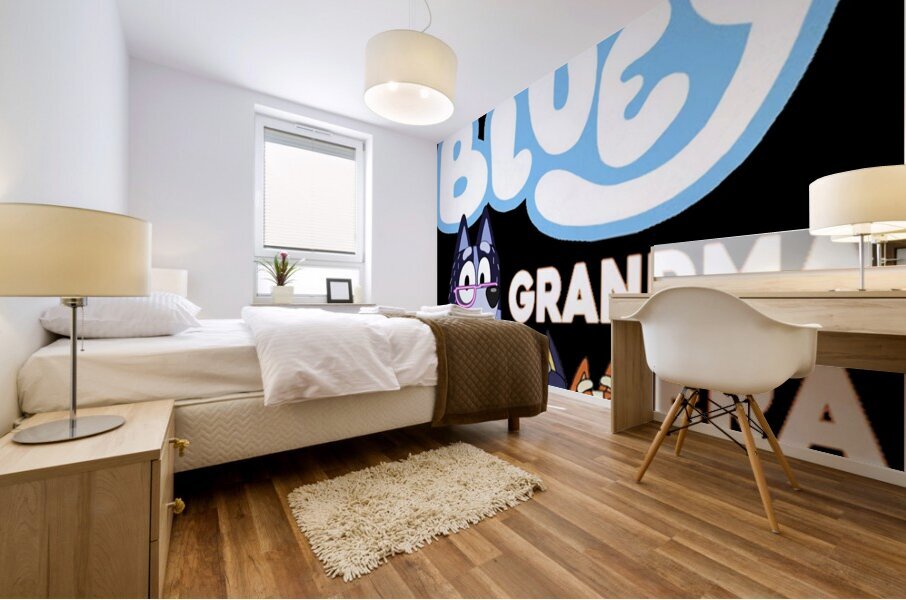 Bluey 22 Mural print