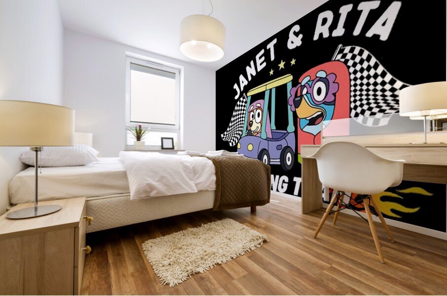Bluey 24 Mural print