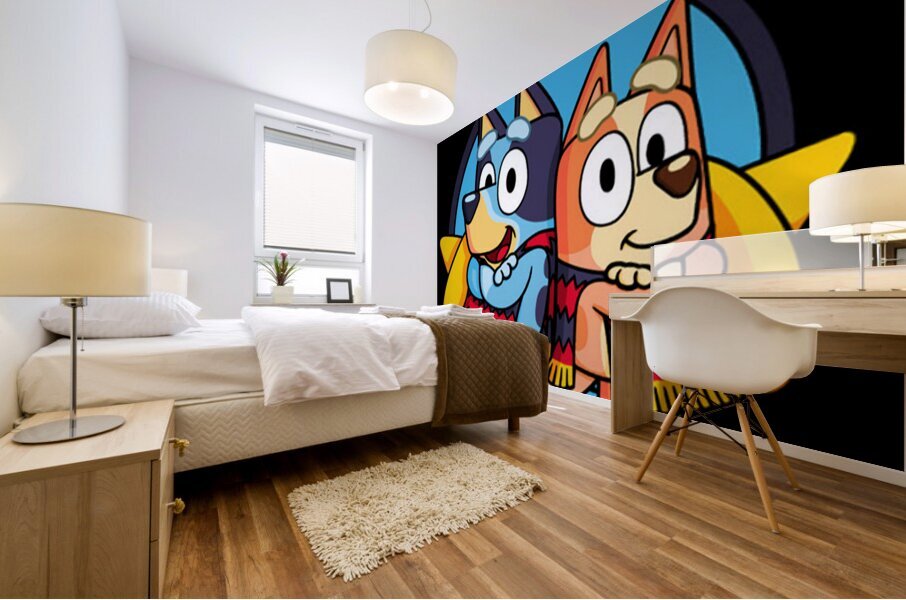Bluey 26 Mural print