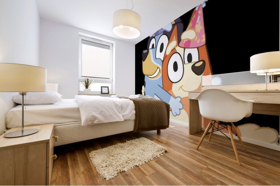 Bluey 31 Mural print