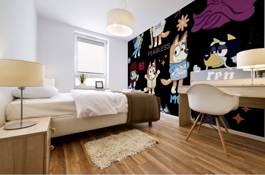 Bluey 37 Mural print