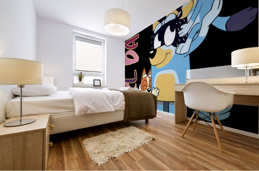 Bluey 38 Mural print