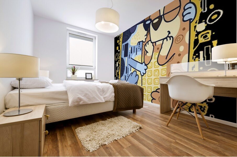 Bluey 42 Mural print