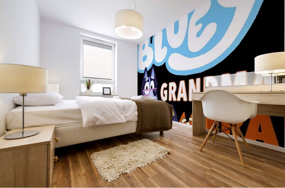 Bluey 44 Mural print