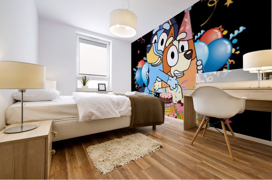 Bluey 48 Mural print