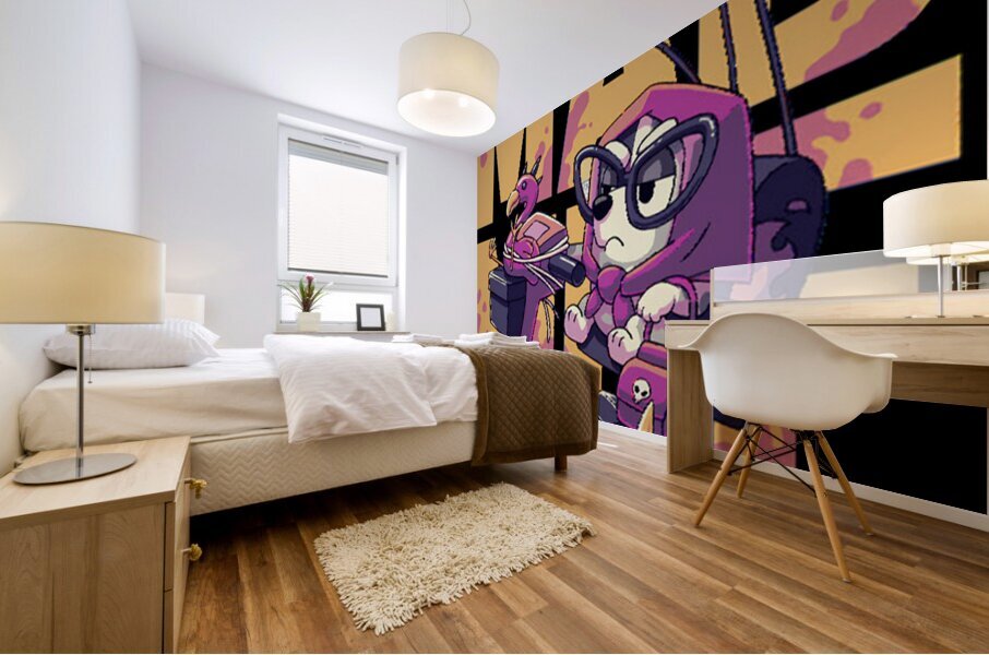 Bluey 53 Mural print