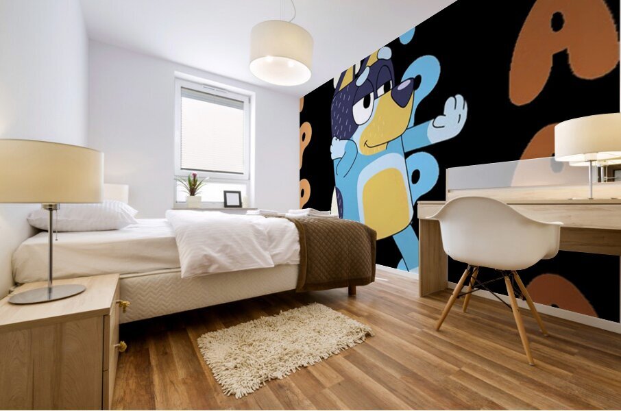 Bluey 55 Mural print