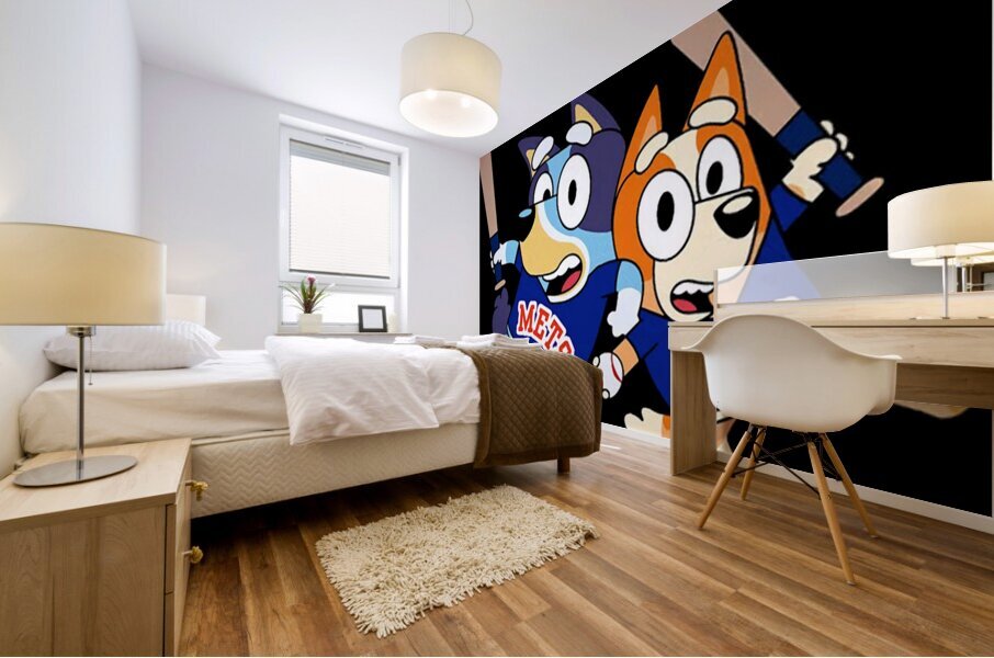 Bluey 59 Mural print