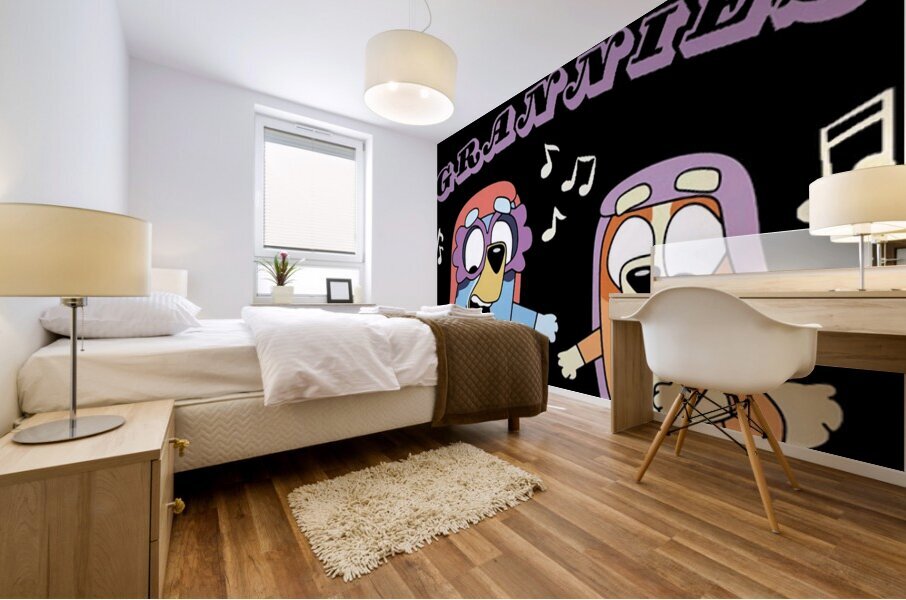Bluey 62 Mural print