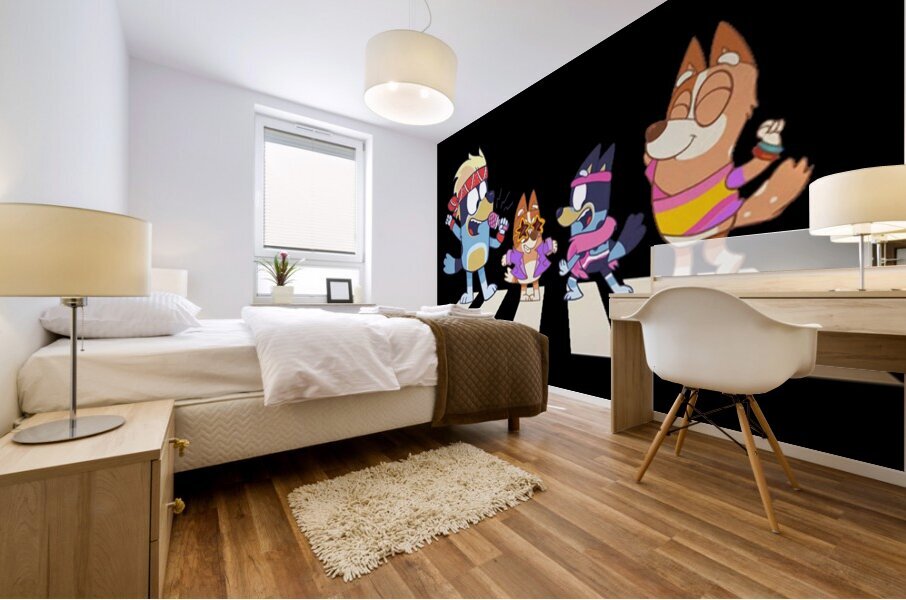 Bluey 63 Mural print